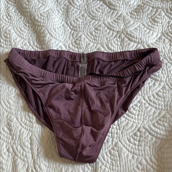 CHARLIE B Plum Bikini Briefs